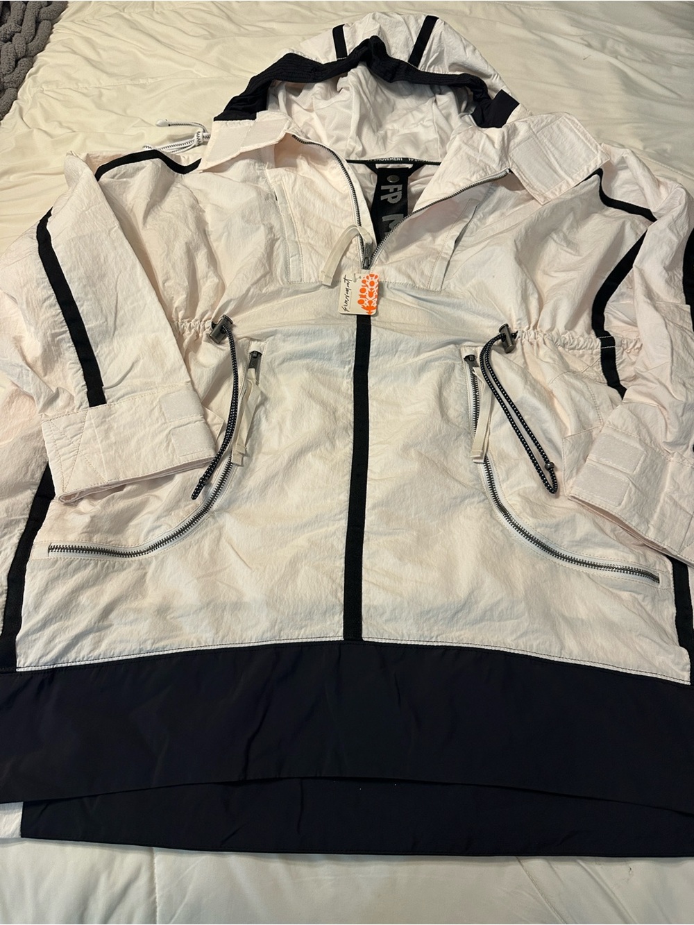 FP Movement by Free People Peace Out Backpack Parachute Parka - NWT - Size M/L - Picture 5 of 12